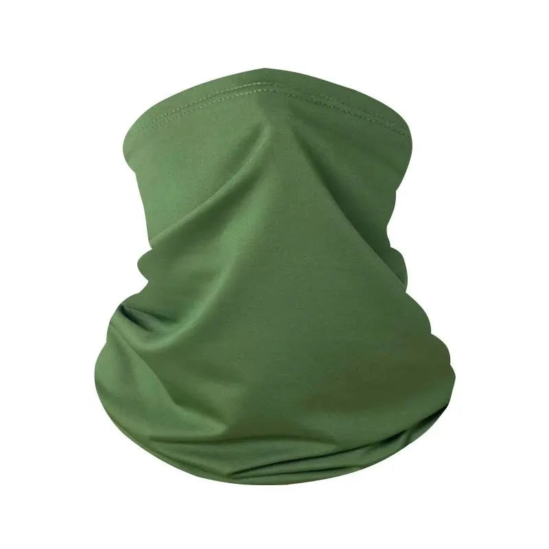 LOOGDEEL Sun Protection Bib Spring and Summer Motorcycle Neck Cover Sports Magic Bandana Riding Mask Full Face Outdoor Ice Silk Pi-Mart