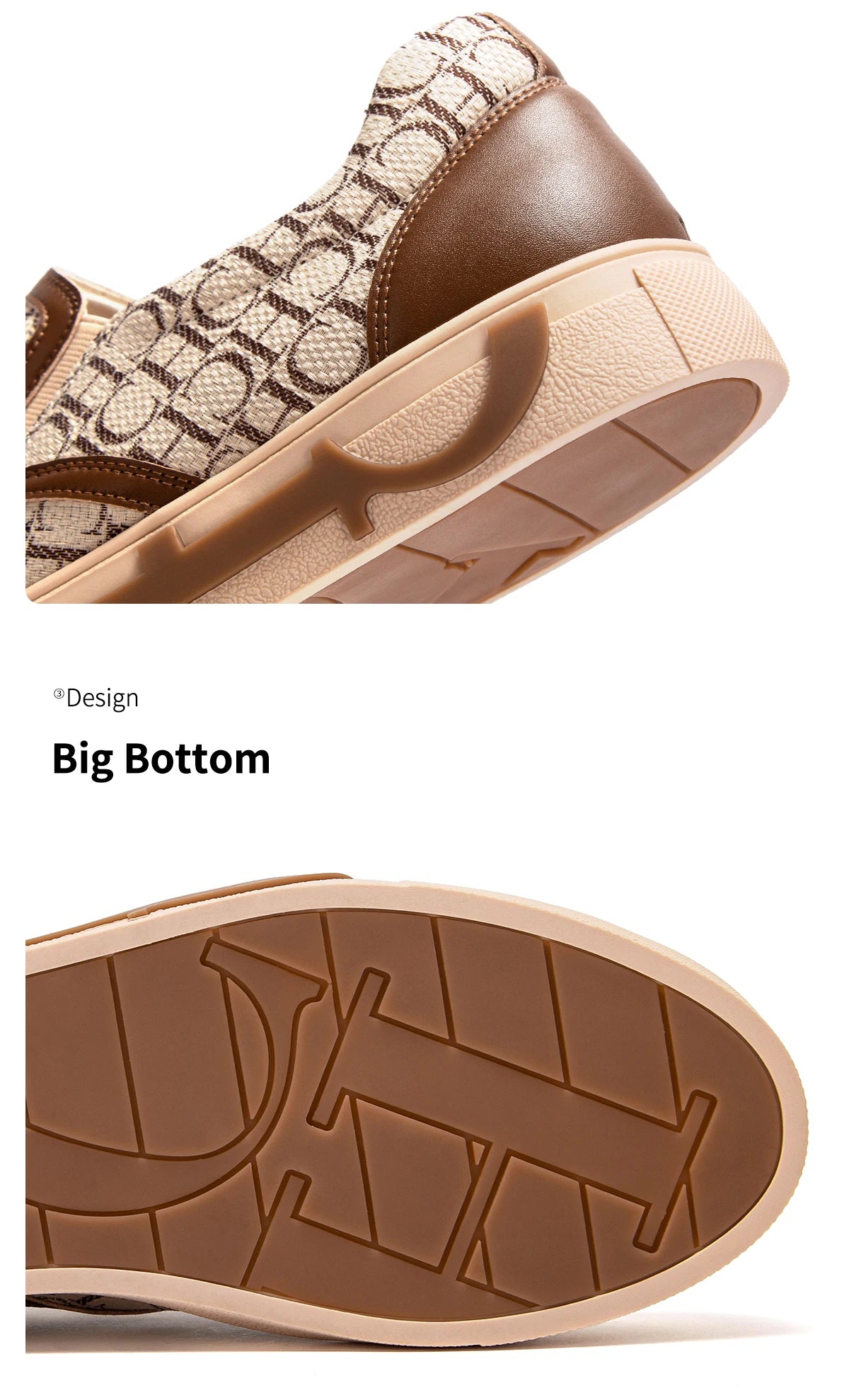 Shoes For Man Loafers Breathable cloth upperLeather elasticized adjustable mouthCH lettersLuxury brand men's shoes NovaCart