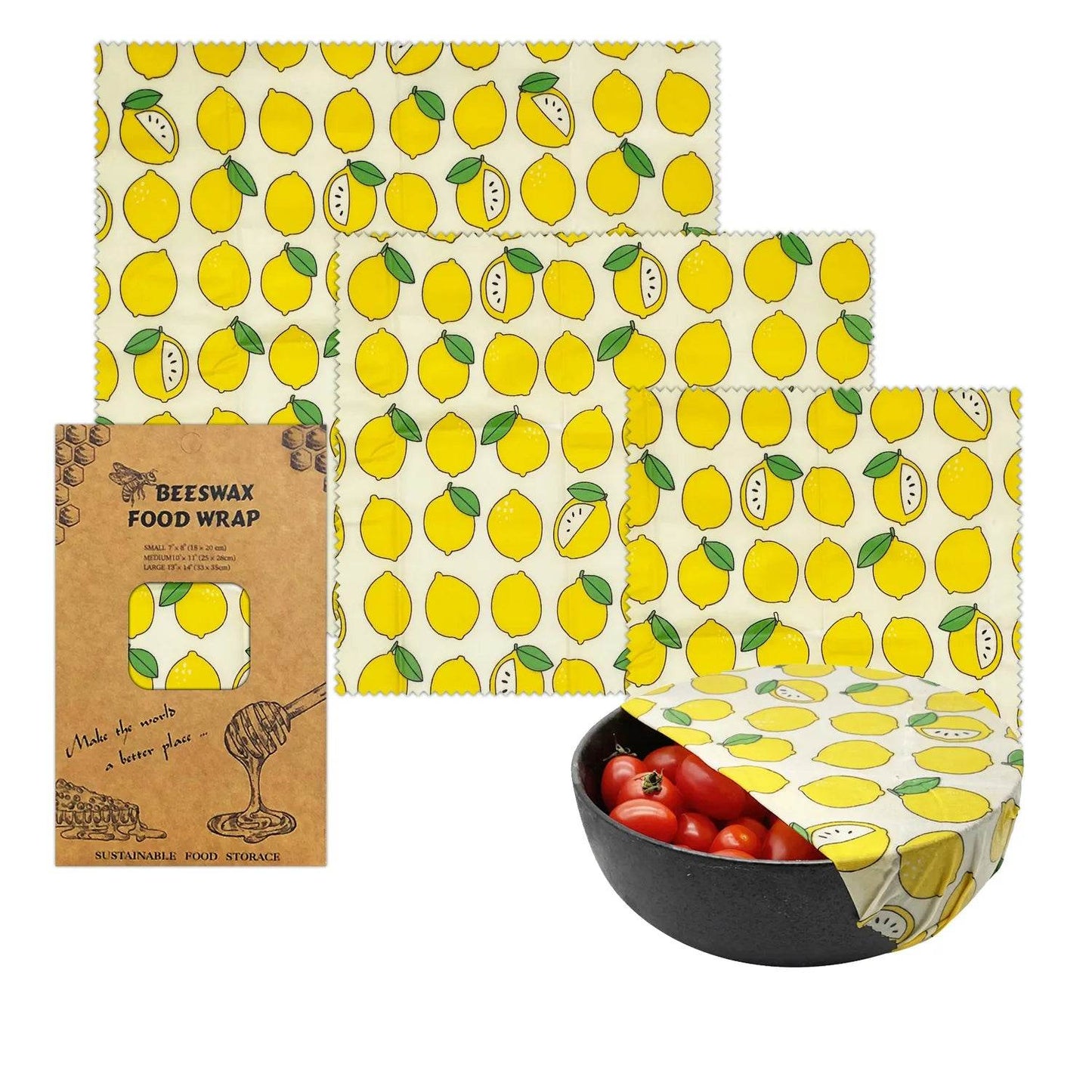 Eco-Friendly Reusable Food Wraps SmartPursue™