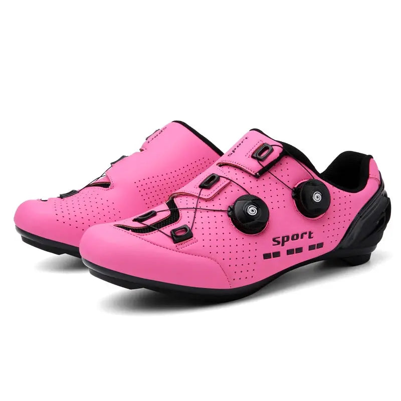 Road Cycling Shoes Man Breathable Summer Self-Locking Cleat Non-slip Bicycle Shoe Men Spd Racing Sneaker Lightweight NovaCart