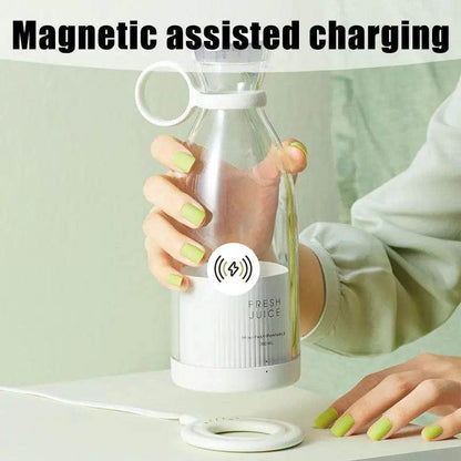 Portable Mini Juice Blender Bottle with Wireless Charging SmartPursue™