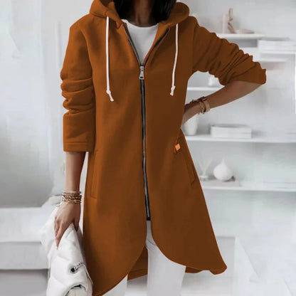 Oversized Zip-Up Streetwear Hoodie Women FitiqueFit
