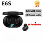 E6S Wireless Bluetooth Earphones TWS Bluetooth Headset Wireless Earbuds Noise Cancelling Earphones with Microphone Headphones NovaCart