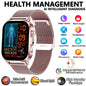 2026 New Model Uric Acid & Lipid Health Analysis Smart Watch Men ECG+PPG Bluetooth Call 2.01-inch Flashlight Smartwatch Women NovaCart