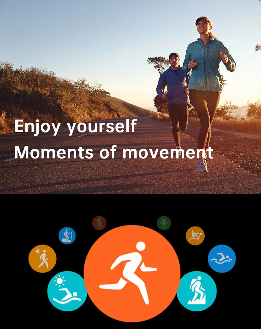 2026 Smart Watch 1.83" HD Screen Bluetooth Call Heart Rate Monitoring 120+ Sports Modes Waterproof for Men Woman Smartwatch Gift NovaCart
