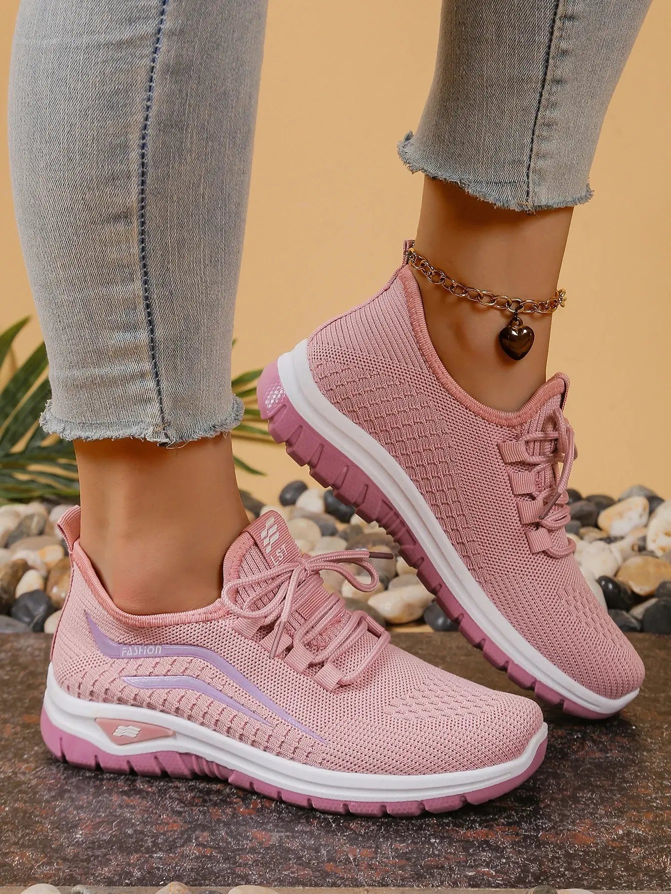 Women's shoes, soft soles, not tired feet,summer sneakers platform shoes, flying weaving, breathable women's sneakers shoes NovaCart