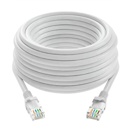 0.5/1/2/3/5/10/15/20/30/50M Cat6 Ethernet Cable RJ45 UTP 1000Mbps Network Cord LAN Wire Internet Lead Cord Router Computer Cable Pi-Mart