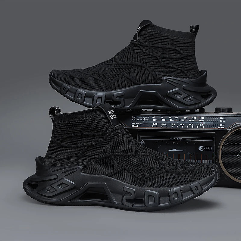 Men's Outdoor Sports Shoes - High-Top Sports Shoes Are Novel and Fashionable, Non-Slip and Durable, Suitable for All Seasons, NovaCart