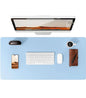 Large Mouse Pad,Office Desk Mat, Leather Desk Pad Protector, Non-Slip PU Leather Desk Blotter, Laptop Desk Pad Pi-Mart