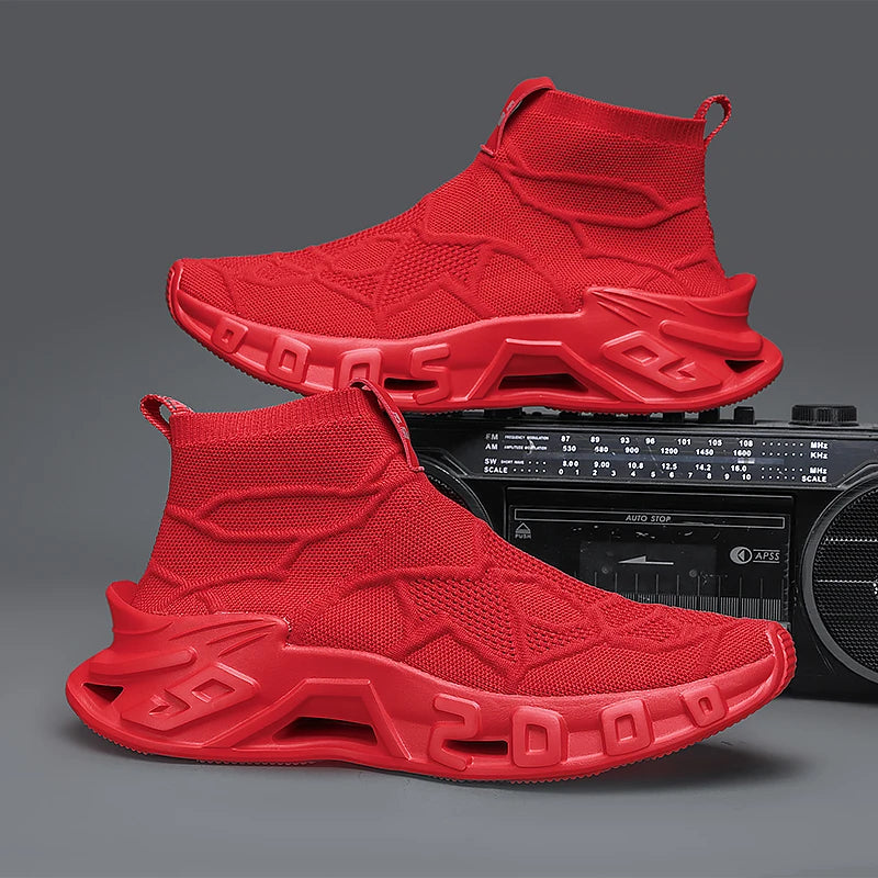Men's Outdoor Sports Shoes - High-Top Sports Shoes Are Novel and Fashionable, Non-Slip and Durable, Suitable for All Seasons, NovaCart