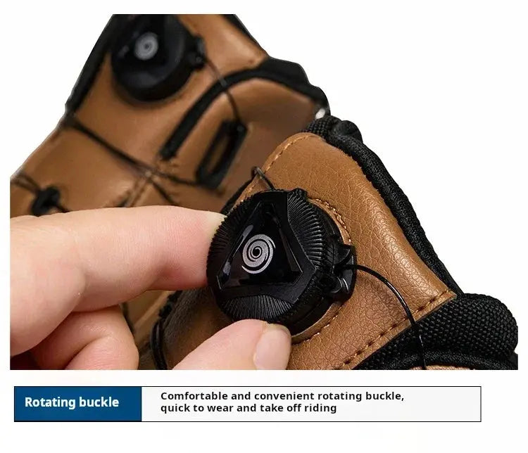 New Motorcycle Boots Men Women Knight Outdoor Riding Anti-slip Spring Sneakers Shoes Bicycle Mountain Racing Road Speed Summer NovaCart