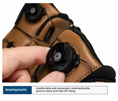 New Motorcycle Boots Men Women Knight Outdoor Riding Anti-slip Spring Sneakers Shoes Bicycle Mountain Racing Road Speed Summer NovaCart