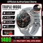 2026 New GPS Smart Watch For Men 1400mAh Battery Outdoor Sports Compass Watches Bluetooth Call IP68 Waterproof Smartwatch gift NovaCart