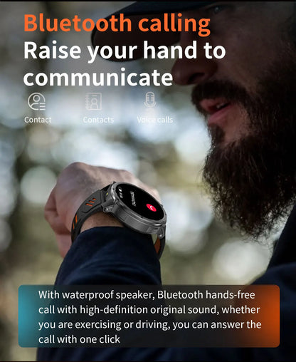 2026 New T-Rex3 Pro 1100mAh Battery Smart Watch GPS path 5ATM Waterproof Sports Run tracker Outdoors Compass Military Smartwatch NovaCart