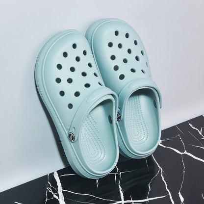 Beach Shoes Men's Summer Ligtweight EVA Trend Home Sandals Clogs Shoes Men Baotou Slippers Outdoor Students Comfortable Sandals NovaCart