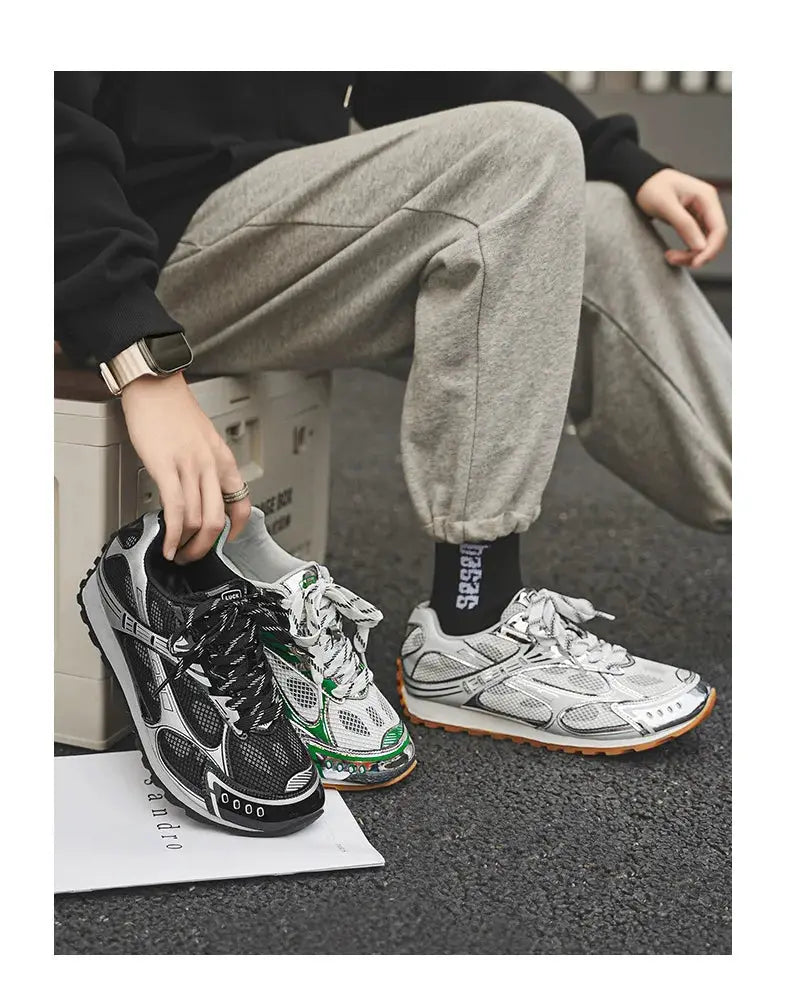 Men's Sports Shoes Fashionable Trendy Casual Shoes Spring Summer Men's Shoes Retro Sneakers All Season Same Universal Sneakers NovaCart