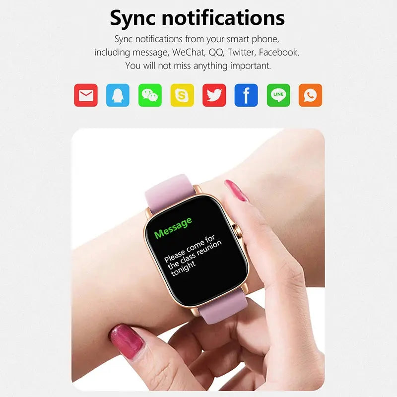 1.83'' Sport Smart Watch Fitness Clock Health Monitor Waterproof Smartwatch Wireless Call Watches for Men Women IOS Android 2025 NovaCart
