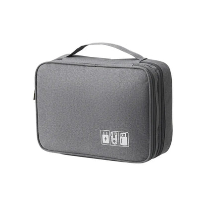 Multifunctional Digital Bag Data Cable Headphones Hard Drive Power Supply Digital Handbag Electronic Accessory Storage Bag Pi-Mart