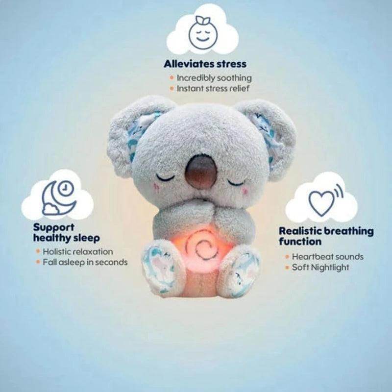 Anxiety Relief sleeping Koala Breathing Plush Toy SmartPursue™