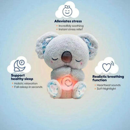 Anxiety Relief sleeping Koala Breathing Plush Toy SmartPursue™