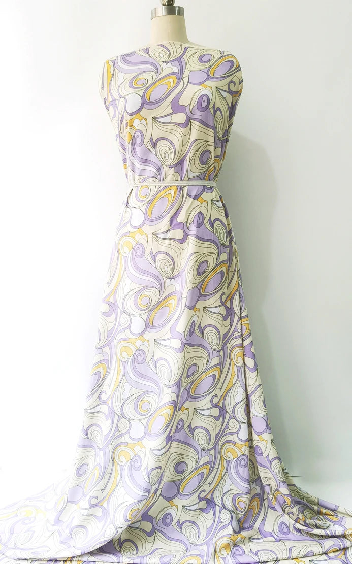 1 meter X 1.4 meter Geometric Patchwork Dress Fabric Soft Viscose Material