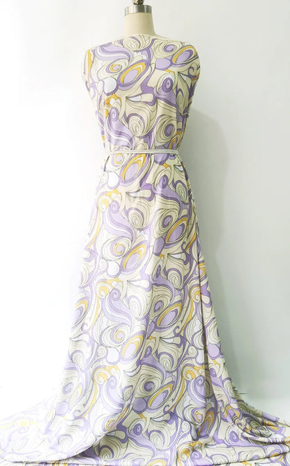 1 meter X 1.4 meter Geometric Patchwork Dress Fabric Soft Viscose Material