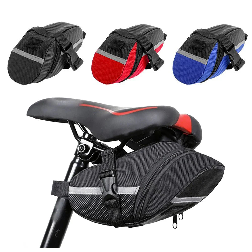 Universal Bicycle Saddle Bag Bicycle WaterProof Tail Bag Mountain Bike Rear Bag Bike Tail Bag Outdoor Bicycle Accessories Pi-Mart
