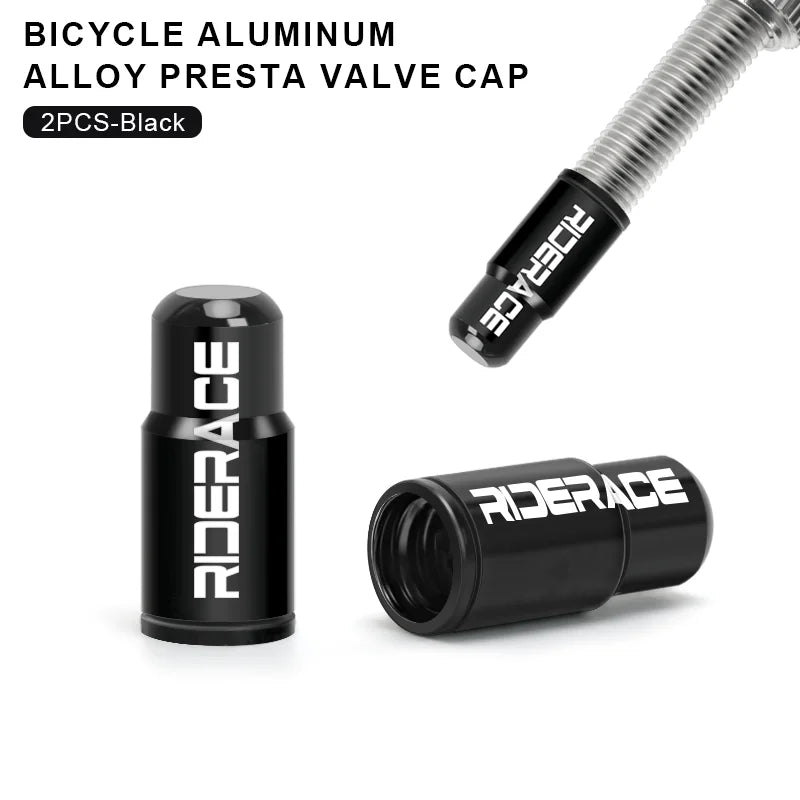2/4/10Pcs Bicycle Tire Valve Cap Dustproof Lightweight Aluminum Alloy MTB Road Bike Tube Tyre Gas Nozzle Cover For FV Presta Pi-Mart