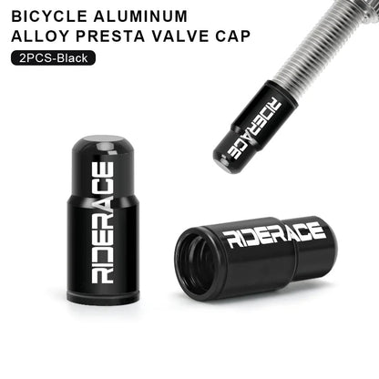 2/4/10Pcs Bicycle Tire Valve Cap Dustproof Lightweight Aluminum Alloy MTB Road Bike Tube Tyre Gas Nozzle Cover For FV Presta Pi-Mart