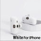 Mini Power Bank 2000/5000mAh Built Cable Portable Mobile Charger Fast Charger