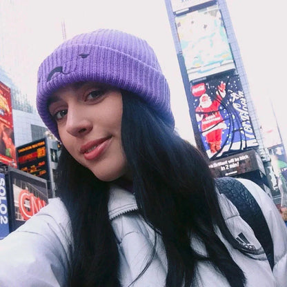Embroidered Woolen Winter Pullover Hat FitiqueFit