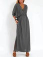 V-Neck Maxi Dress