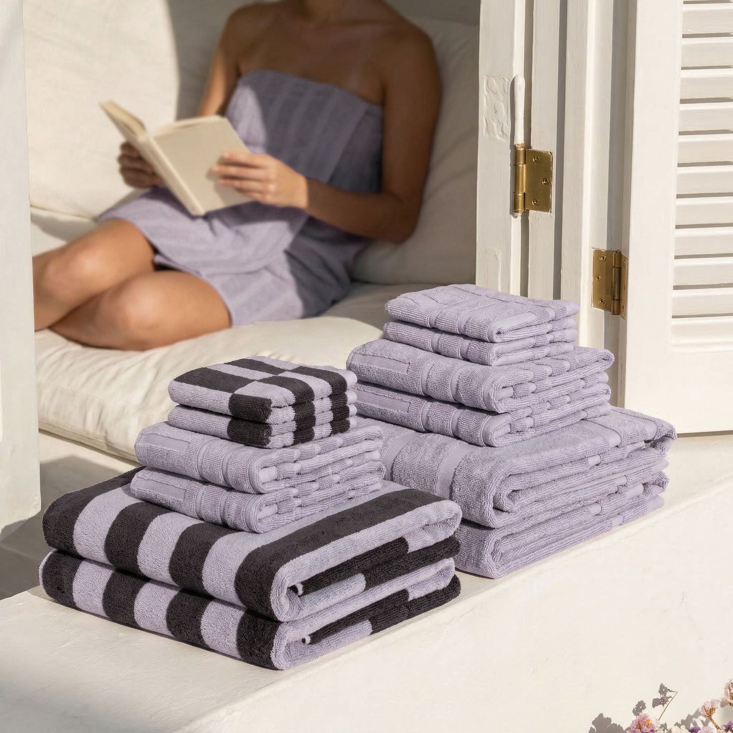 Capri Towels Italic