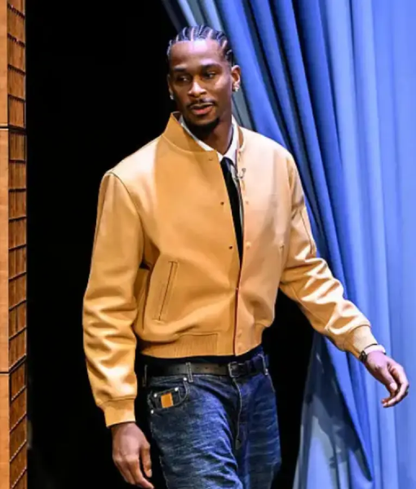Shai Gilgeous-Alexander The Tonight Show Starring Jimmy Fallon S12 Jacket WorthVee