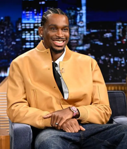 Shai Gilgeous-Alexander The Tonight Show Starring Jimmy Fallon S12 Jacket WorthVee