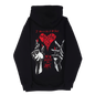 Sharp Edges Pullover Hoodie Black