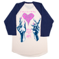 Sharp Edges 3/4 Sleeve T-Shirt