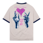 Sharp Edges T-Shirt Vintage White/Blue