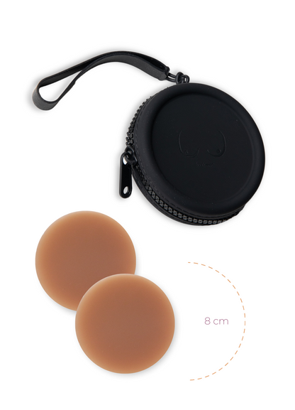 x1 Silicone Travel Case + x1 Pair of "Headlight Hiders" - WSL Boob-eez