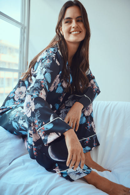 Washable Silk Pajama Set - Grace Kelly Simoné Sleepwear USA
