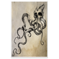 Skulltapus Tattoo Print