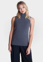 Sleeveless Turtleneck Shirt Buki