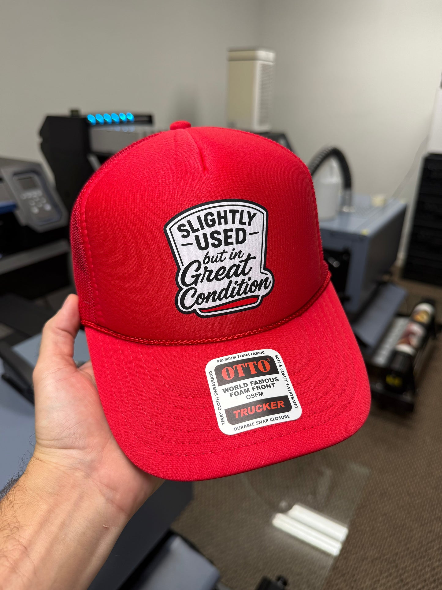 Slightly Used But In Great Condition Trucker Hat Luckless Outfitters
