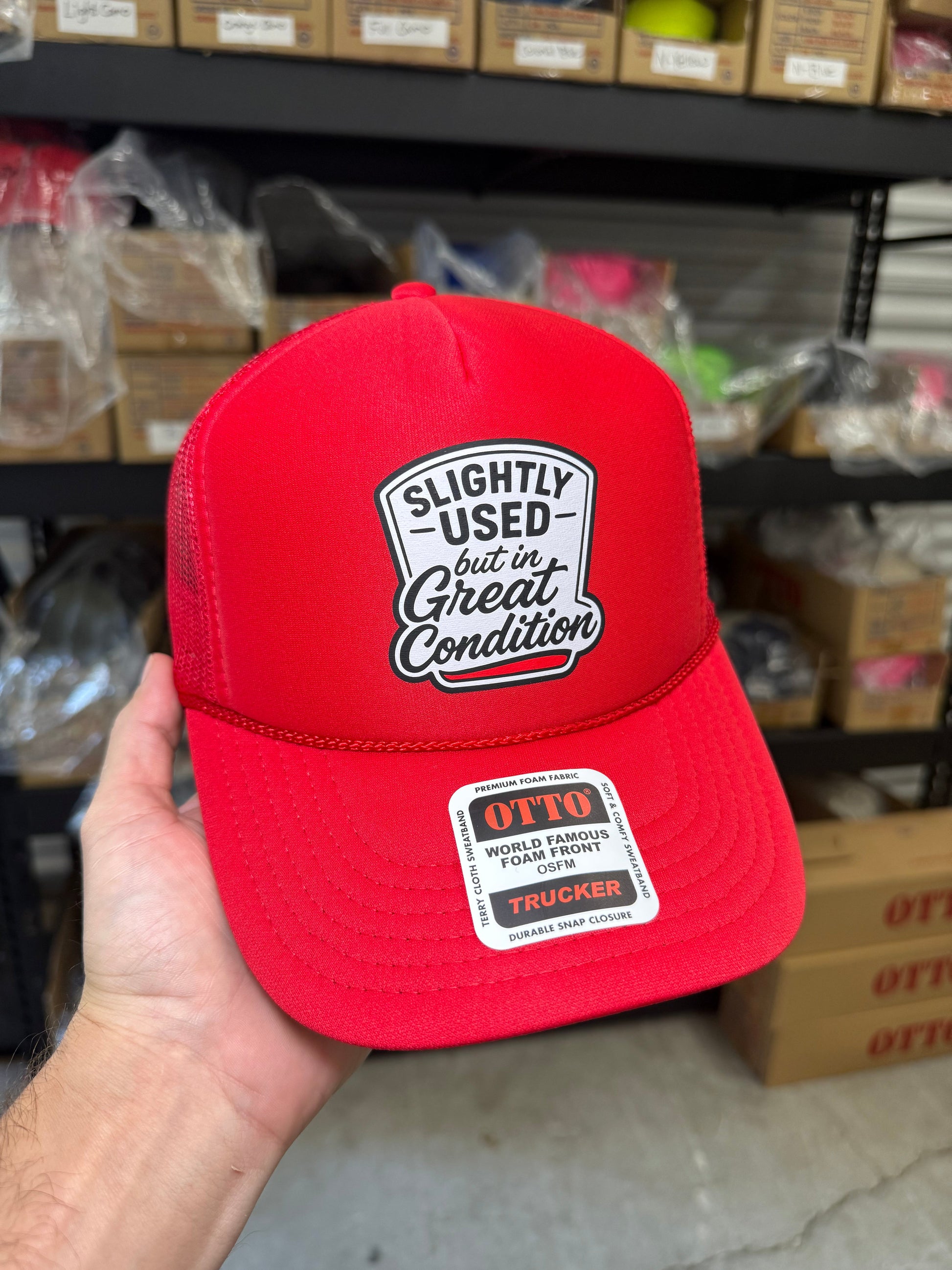 Slightly Used But In Great Condition Trucker Hat Luckless Outfitters