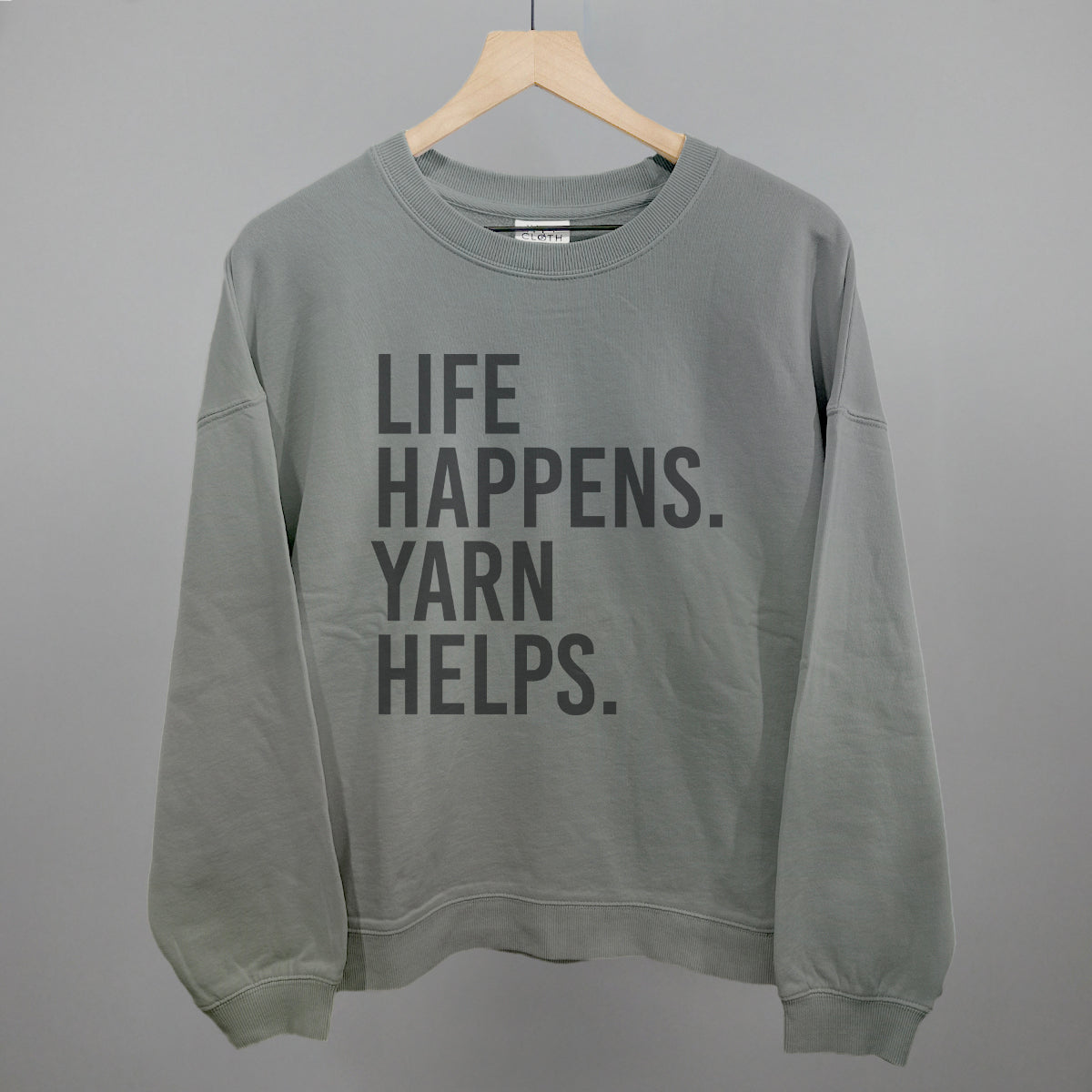 Life Happens Yarn Helps Ivy + Cloth