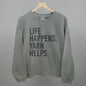 Life Happens Yarn Helps Ivy + Cloth
