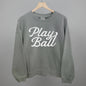Play Ball (Vintage Script White) Ivy + Cloth