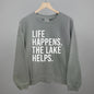 Life Happens. The Lake Helps. Ivy + Cloth