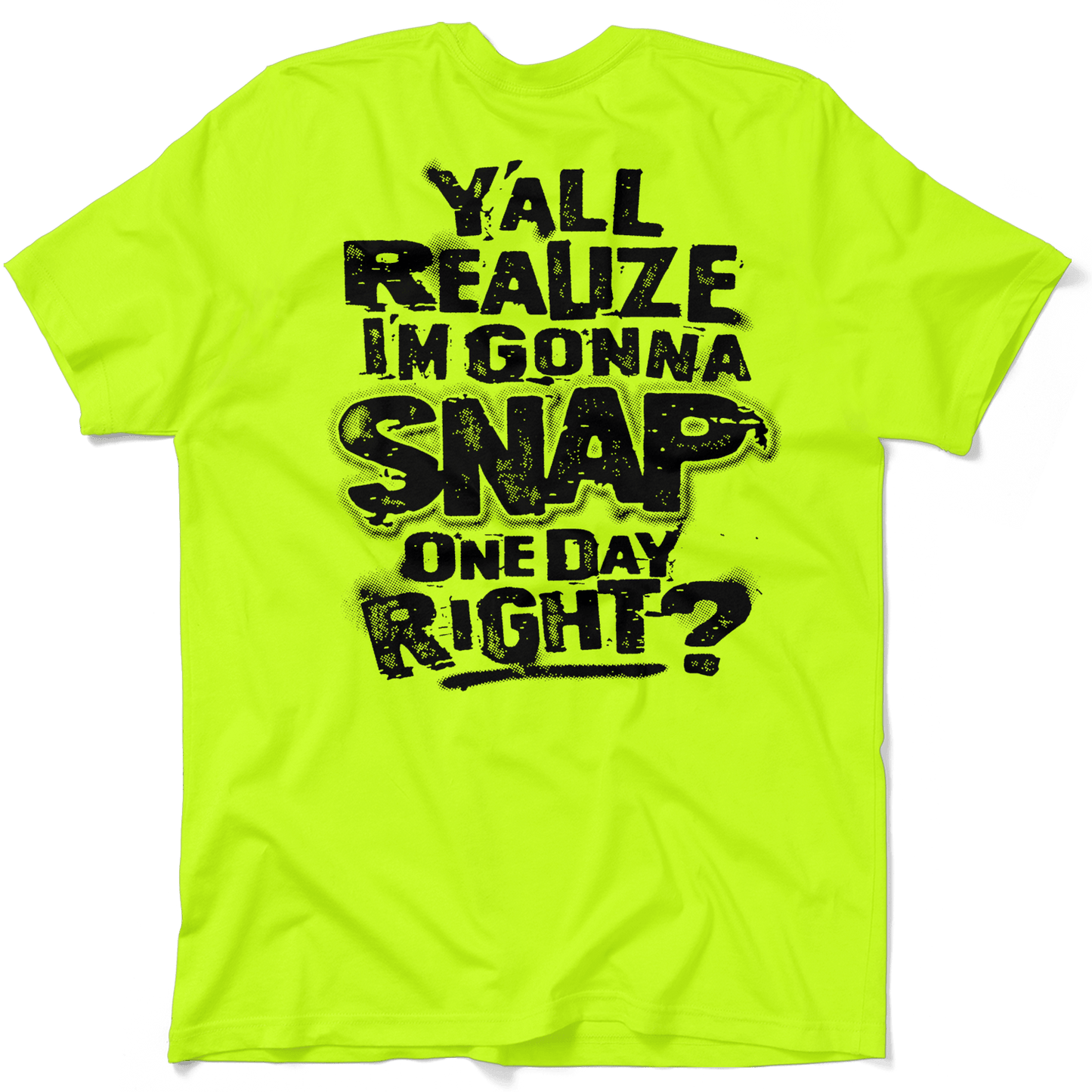 Snap - Safety Yellow T-Shirt Armed American Supply