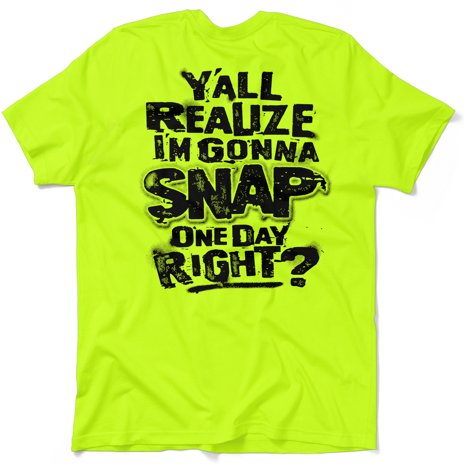 Snap - Safety Yellow T-Shirt Armed American Supply